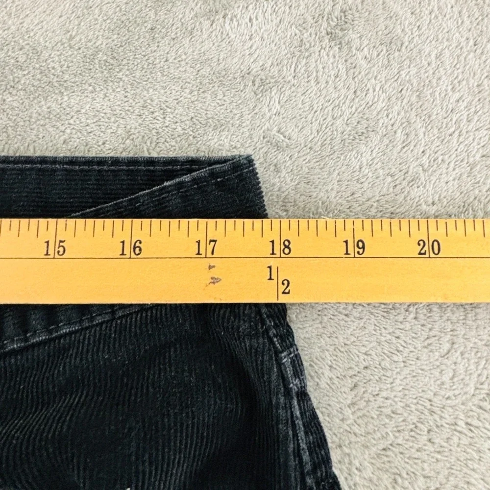 Levi's 559 Corduroy Pants Mens 36x32 Black Relaxed Fit Straight Leg‎ Y2K Baggy